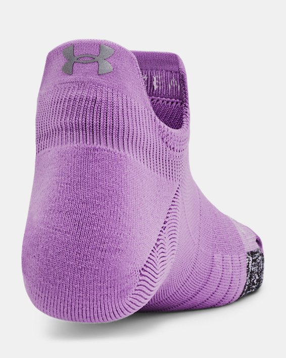 Women's UA Breathe 2-Pack No Show Tab Socks in Purple image number 2